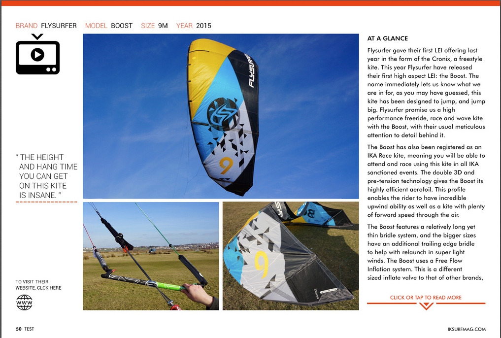 IKSURFMAG review the BOOST!